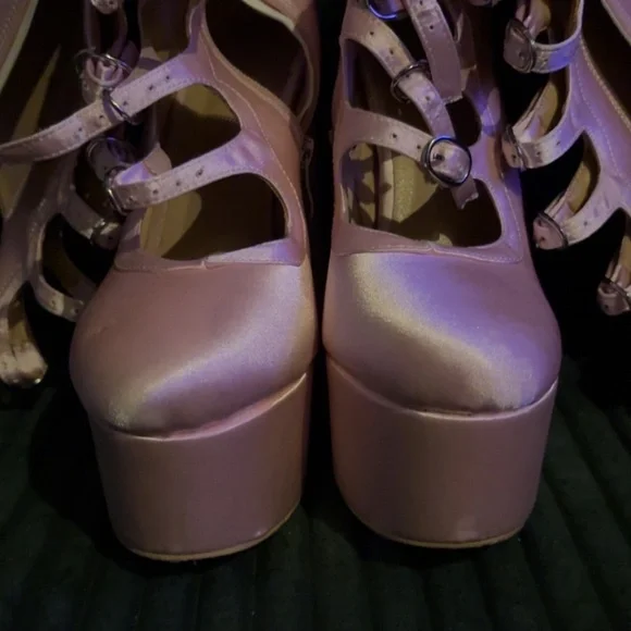 Doll baby stack heels - Picture 2 of 3